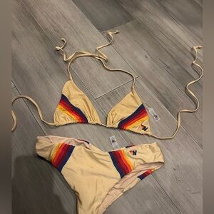 New Aviator Nation Bikini Set